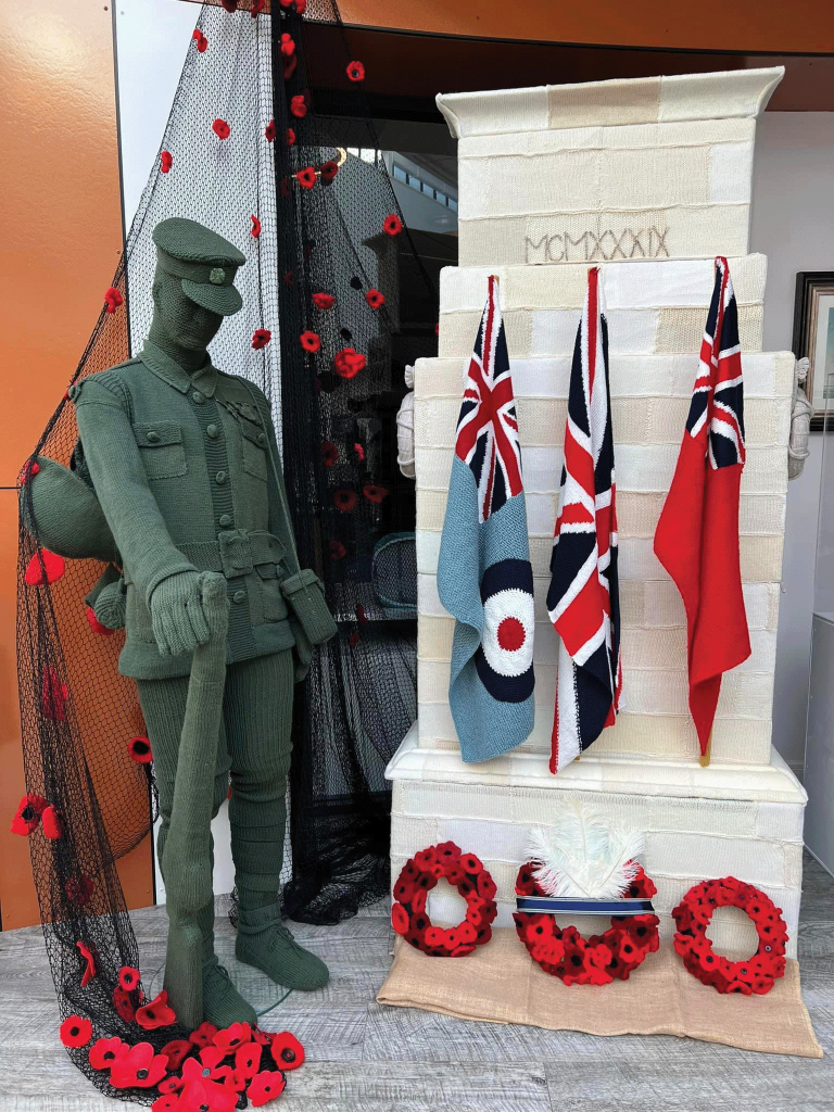 Fabulous Knitted Tribute Expanded at Stoke Gifford Retirement Village