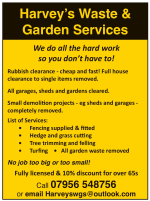 Harvey’s Waste and Garden Services Harvey’s Waste and Garden Services
